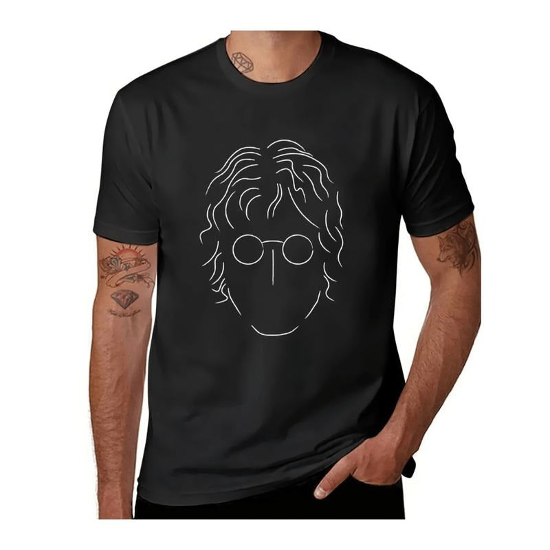 100% Cotton Summer T Shirts 2024 Funny Summer Top Mens Tall Minimalist Black T Shirt Oversized Harajuku Graphic Clothing...