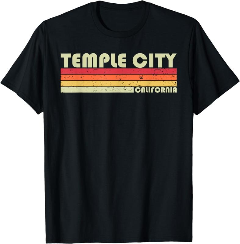 [100% Cotton]TEMPLE CITY CA CALIFORNIA Funny City Home Roots Gift Retro T-Shirt Hoodie, Sweatshirt | HypeCrazeTee.com