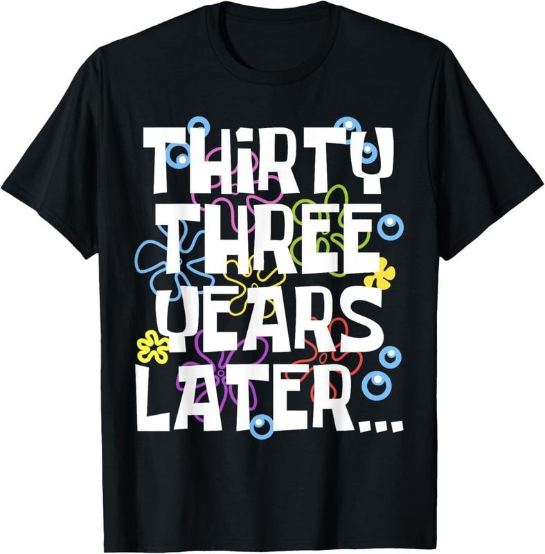 100% Cotton THIRTY THREE YEARS LATER 33 year Old Birthday Gifts Bday T-Shirt Hoodie, Sweatshirt | HypeCrazeTee.com