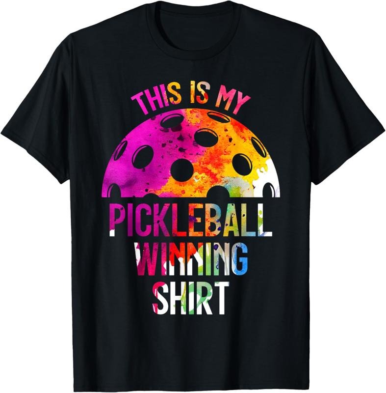 100% Cotton THIS IS MY PICKLEBALL WINNING SHIRT PICKLEBALL T-Shirt Hoodie, Sweatshirt | HypeCrazeTee.com