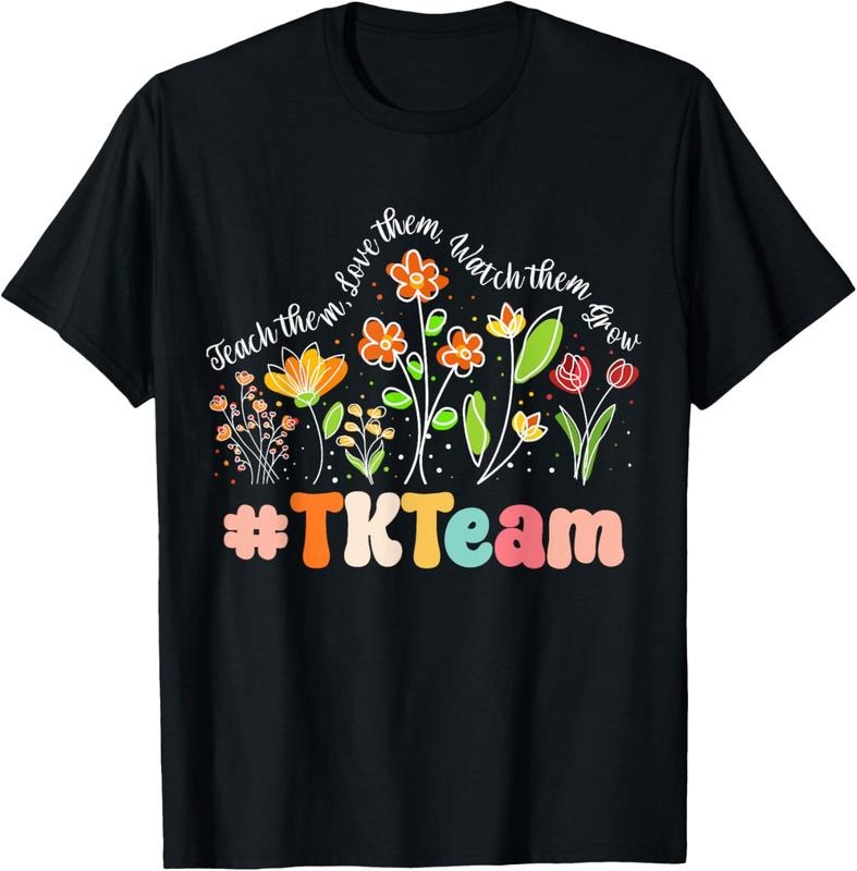 100% Cotton TK Team Appreciation Week Teacher Back to School T-Shirt Hoodie, Sweatshirt | HypeCrazeTee.com