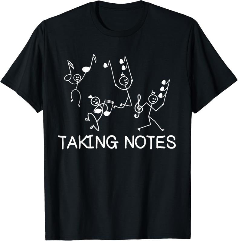 100% Cotton Taking Notes Music T-Shirt Hoodie, Sweatshirt | HypeCrazeTee.com