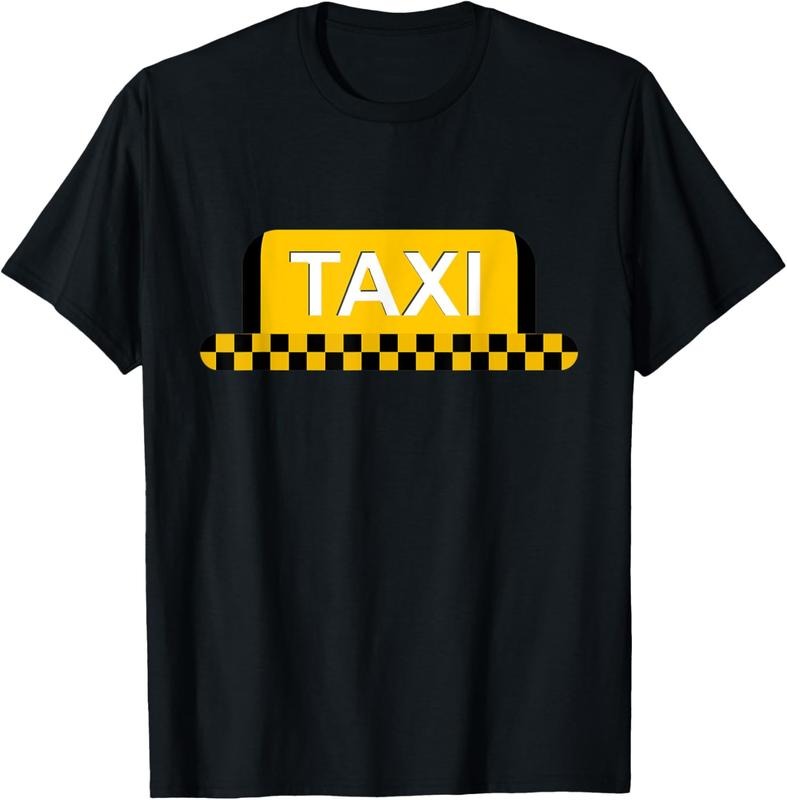 100% Cotton Taxicab Driver Halloween Costume Matching Group Mens Womens T-Shirt Hoodie, Sweatshirt | HypeCrazeTee.com
