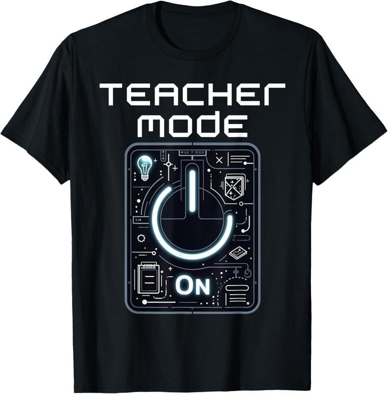 100% Cotton Teacher Mode On: Empowered Educator Design T-Shirt Hoodie, Sweatshirt | HypeCrazeTee.com
