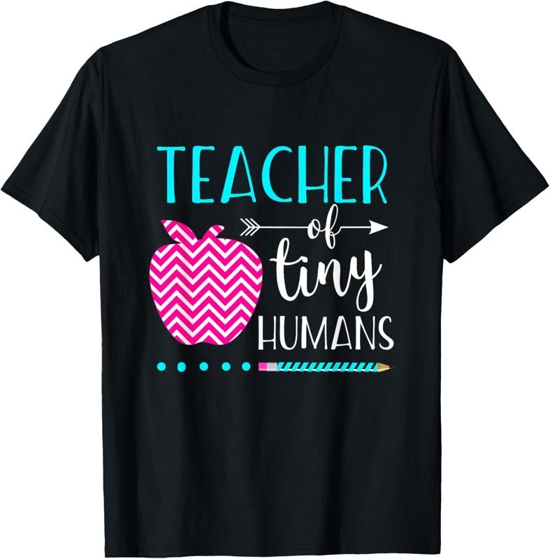 100% Cotton Teacher of Tiny Humans Preschool Pre K Kindergarten Teacher T-Shirt Hoodie, Sweatshirt | HypeCrazeTee.com
