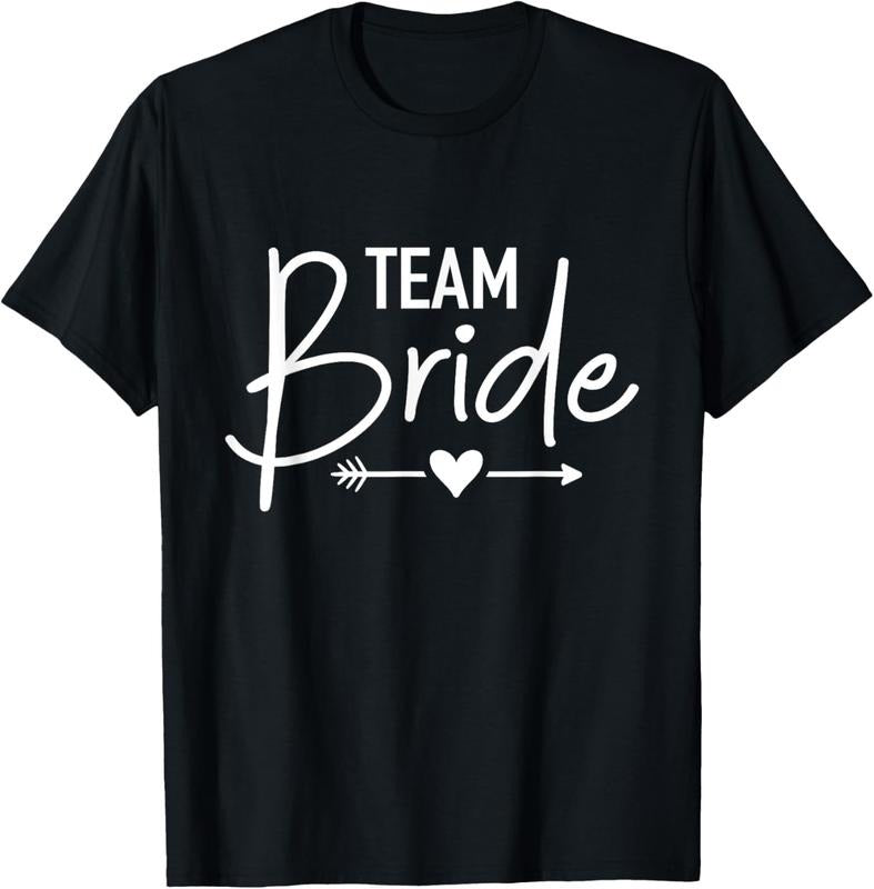 100% Cotton Team Bride bachelorette party T-Shirt Hoodie, Sweatshirt | HypeCrazeTee.com