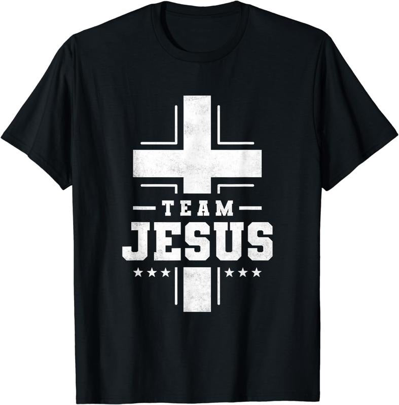 [100% Cotton]Team Jesus T-Shirt Hoodie, Sweatshirt | HypeCrazeTee.com