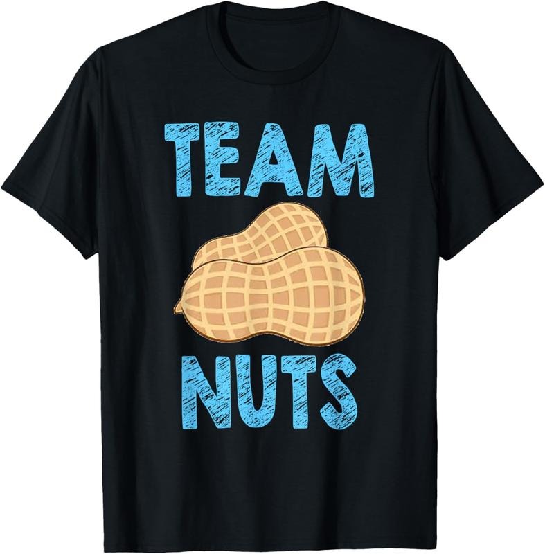 100% Cotton Team Nuts Funny Team Boy Gender Reveal Tshirt Tee T-Shirt Hoodie, Sweatshirt | HypeCrazeTee.com
