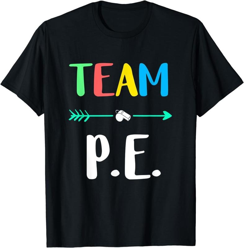 [100% Cotton]Team P.E. School Teacher PE Teacher Strong Physical Teacher T-Shirt Hoodie, Sweatshirt | HypeCrazeTee.com