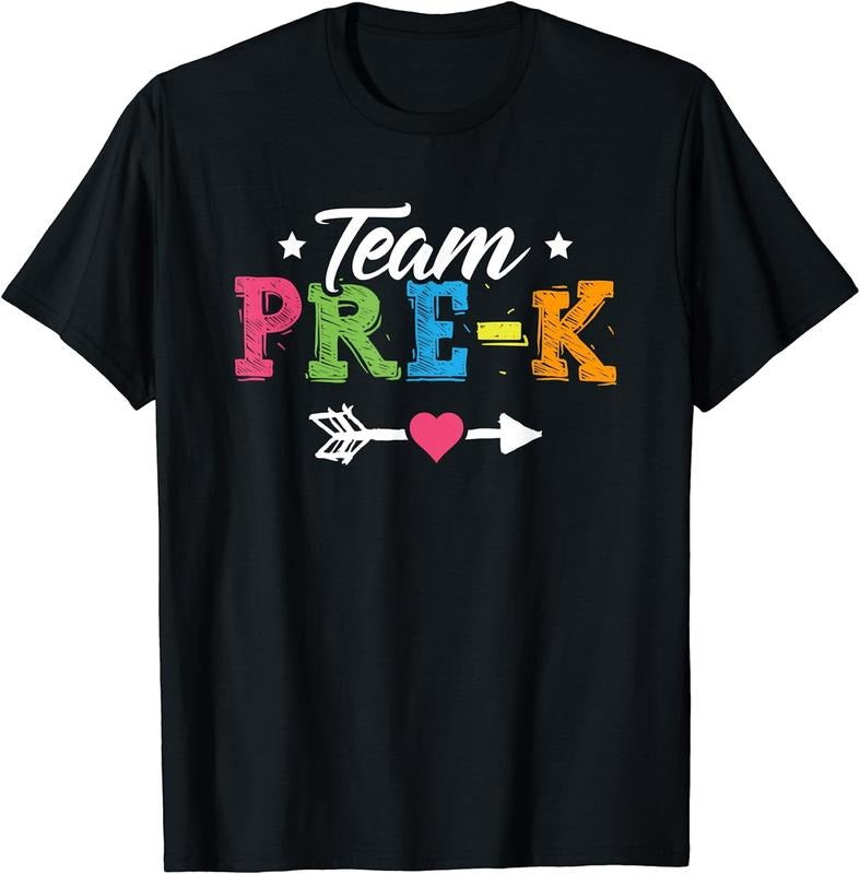 [100% Cotton]Team Pre-K Shirt PreSchool Teacher Student Back To School T-Shirt Hoodie, Sweatshirt | HypeCrazeTee.com