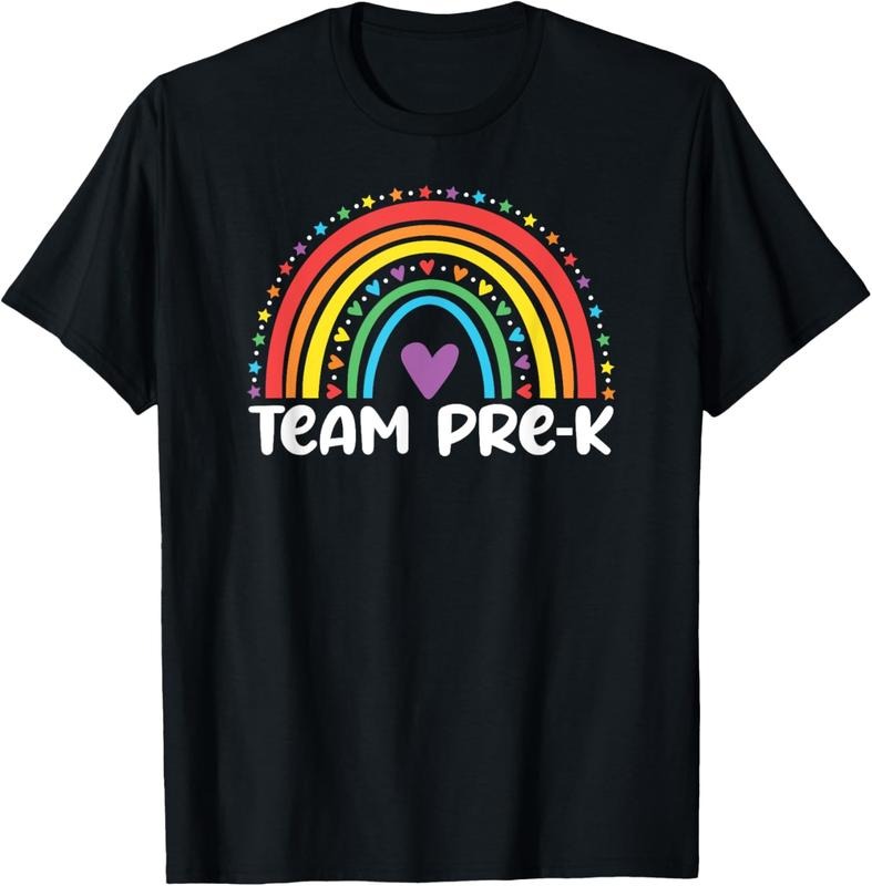 100% Cotton Team Pre-K Teacher Crew Squad Hello Back School Graduation T-Shirt Hoodie, Sweatshirt | HypeCrazeTee.com