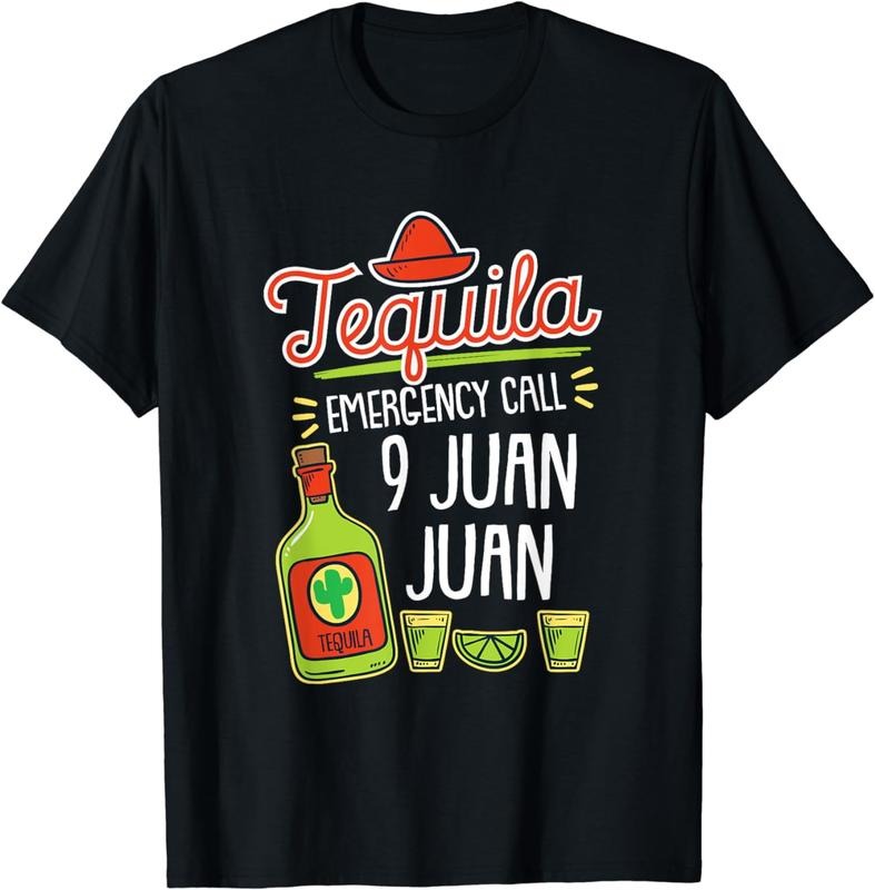 [100% Cotton]Tequila Emergency, Funny Tequila Shirt, Liquor T-Shirt Hoodie, Sweatshirt | HypeCrazeTee.com