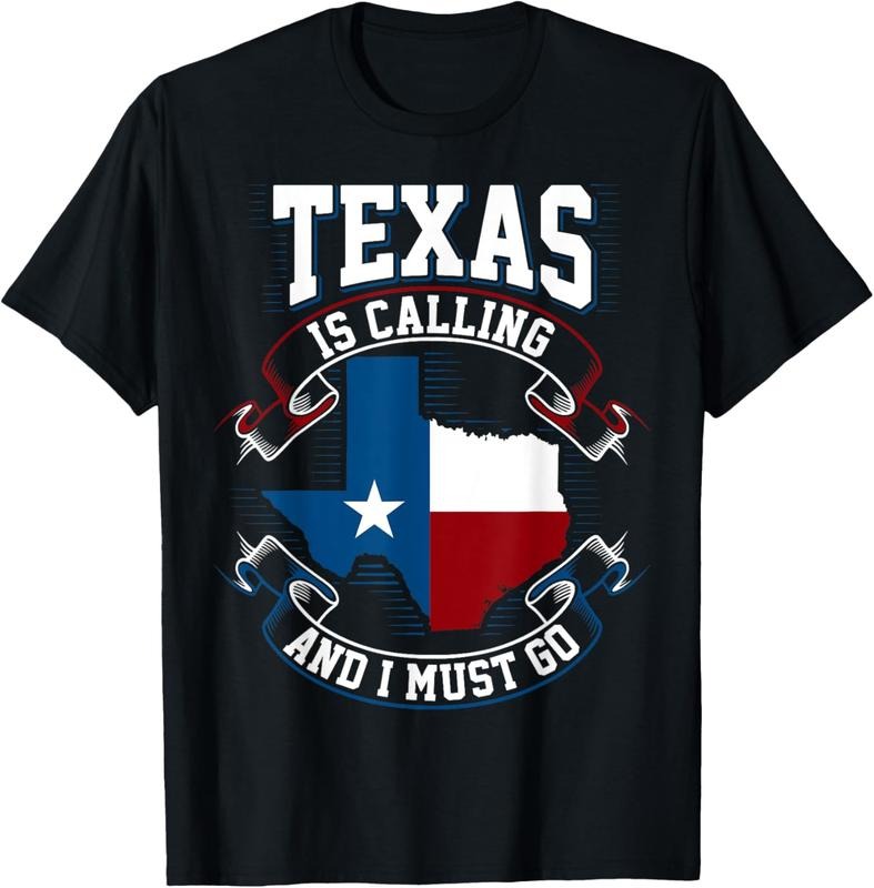 100% Cotton Texas Is Calling And I Must Go T-Shirt Hoodie, Sweatshirt | HypeCrazeTee.com