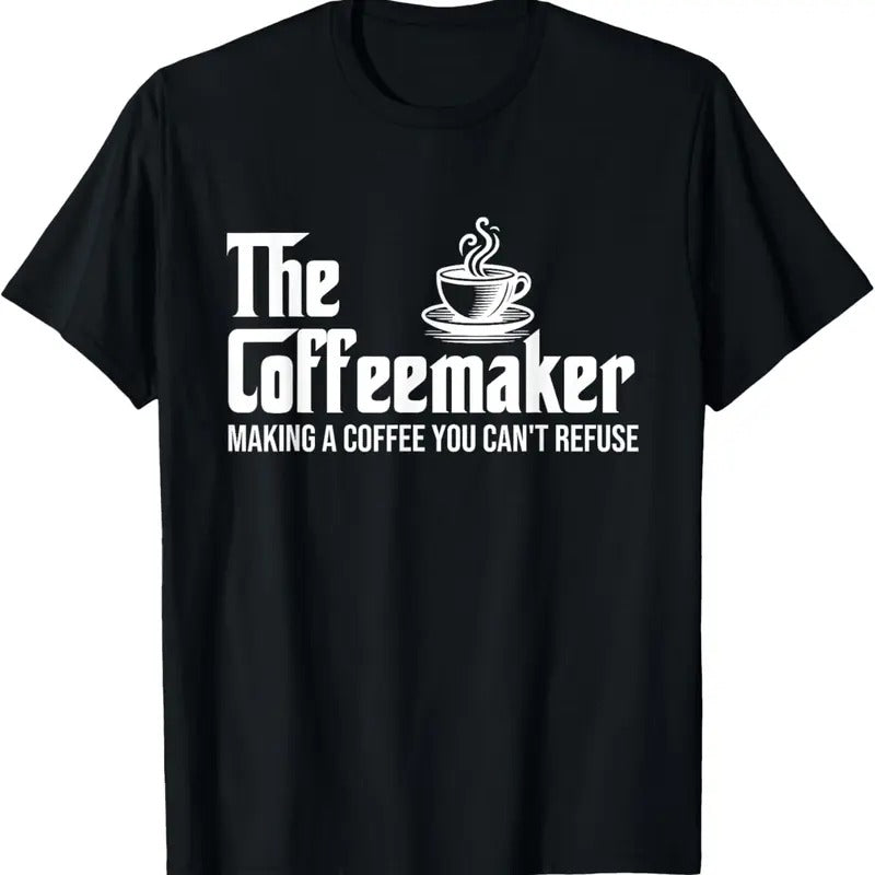 100% Cotton The Coffeemaker - Coffee Lover Caffeine Lover Breakfast T-Shirt Hoodie, Sweatshirt | HypeCrazeTee.com