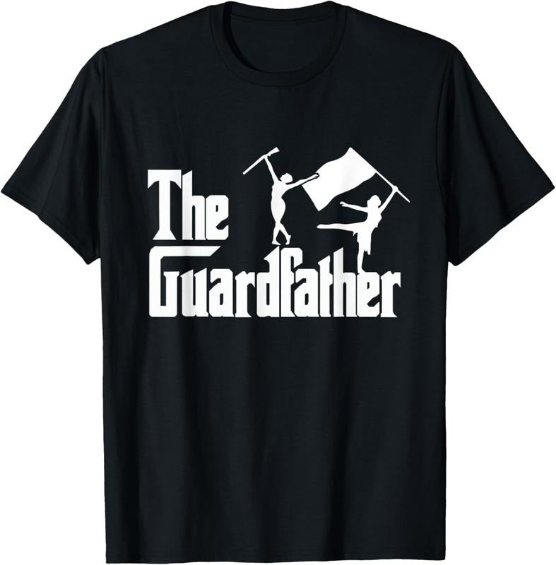 100% Cotton The Guardfather - Color Guard Dad T-Shirt Hoodie, Sweatshirt | HypeCrazeTee.com