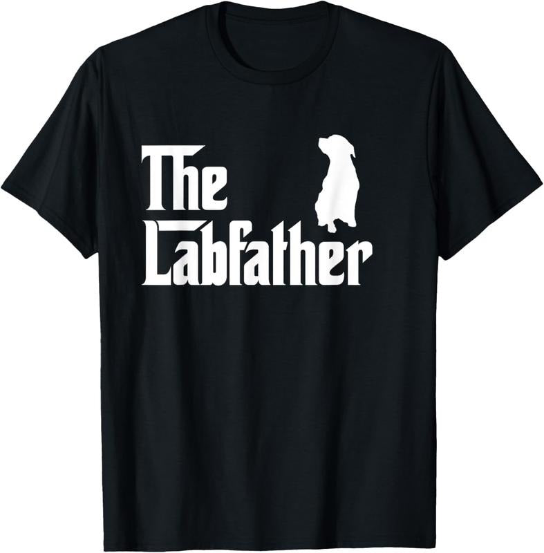 100% Cotton Lab Father Funny Labrador Dad Shirt T-Shirts, Hoodie, Sweatshirt