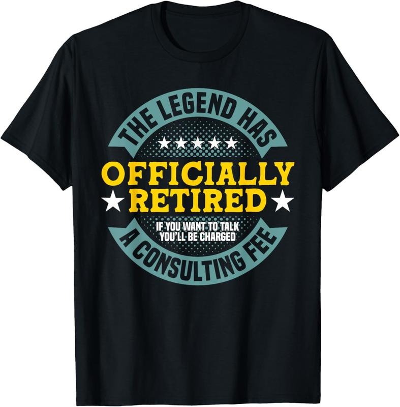 100% Cotton The Legend Has Officially Retired - Charged A Consulting Fee T-Shirt Hoodie, Sweatshirt | HypeCrazeTee.com