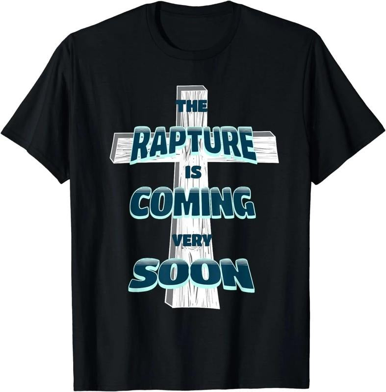 [100% Cotton]The Rapture is Coming Soon Jesus is Coming Back Prophecy T-Shirt Hoodie, Sweatshirt | HypeCrazeTee.com