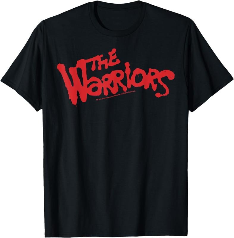 [100% Cotton]The Warriors Original Title Logo T-Shirt Hoodie, Sweatshirt | HypeCrazeTee.com
