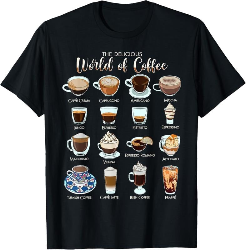 100% Cotton Delicious World Coffee T-Shirts, Hoodie, Sweatshirt