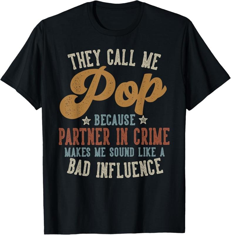 100% Cotton They Call Me Pop Funny Father's Day Pop T-Shirt Hoodie, Sweatshirt | HypeCrazeTee.com