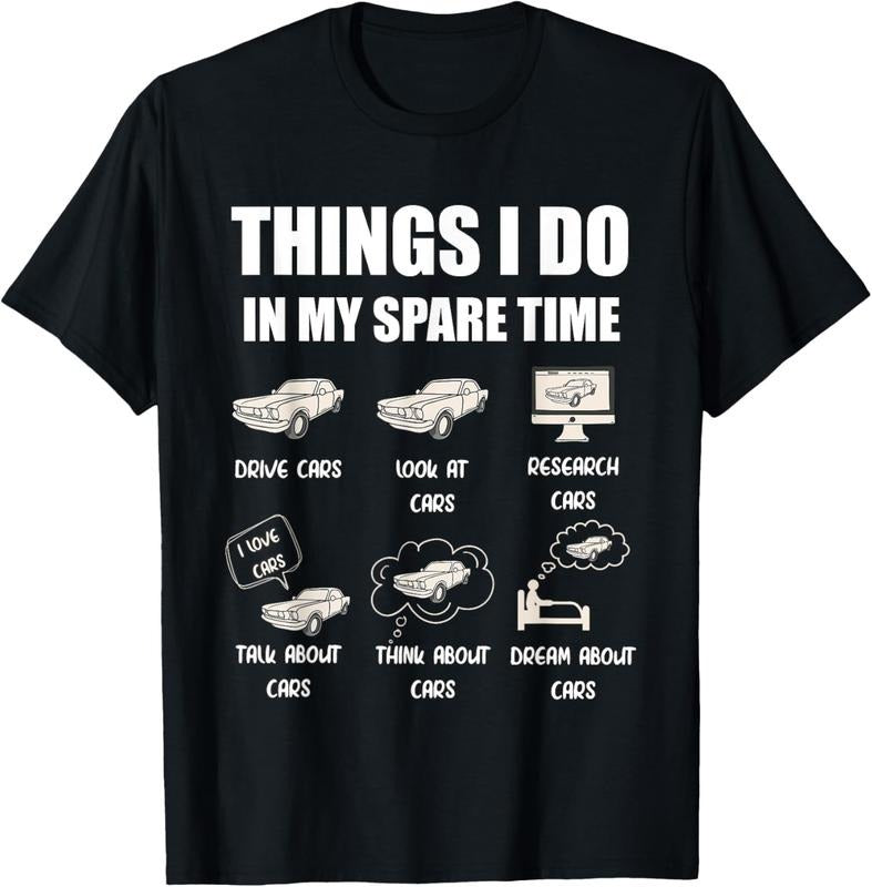 100% Cotton Things I Do In My Spare Time T-Shirt Hoodie, Sweatshirt | HypeCrazeTee.com