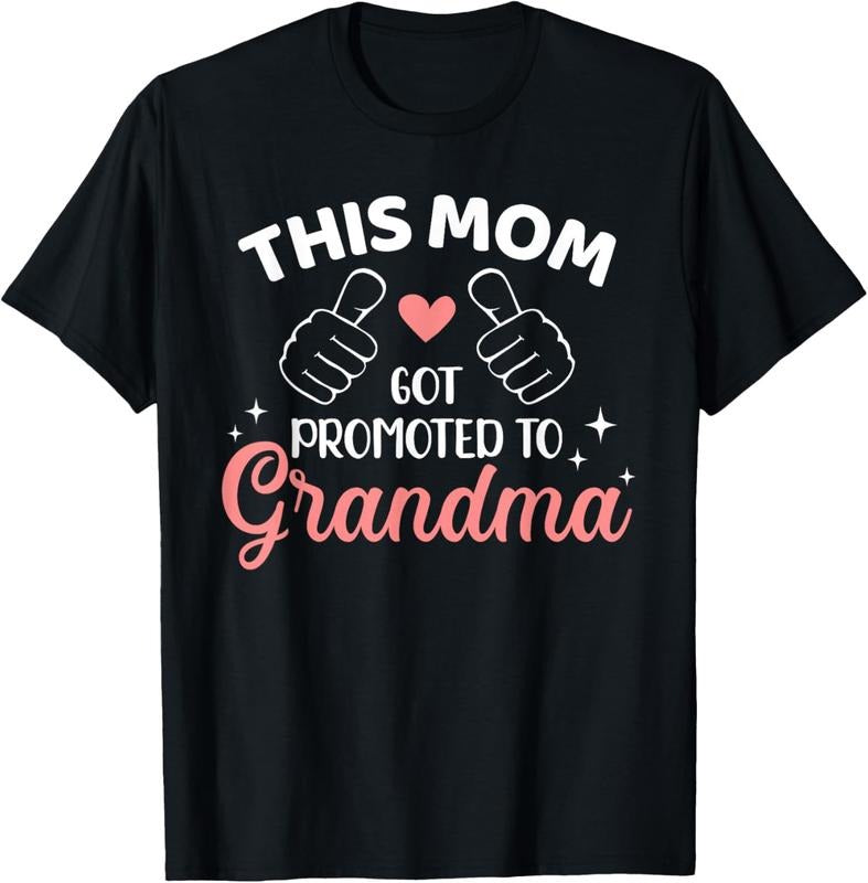 100% Cotton This mom got promoted to grandma T-Shirt Hoodie, Sweatshirt | HypeCrazeTee.com