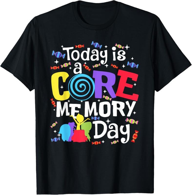 100% Cotton Today Is @ Core Memory Day Funny Emotions Out Funny T-Shirt Hoodie, Sweatshirt | HypeCrazeTee.com