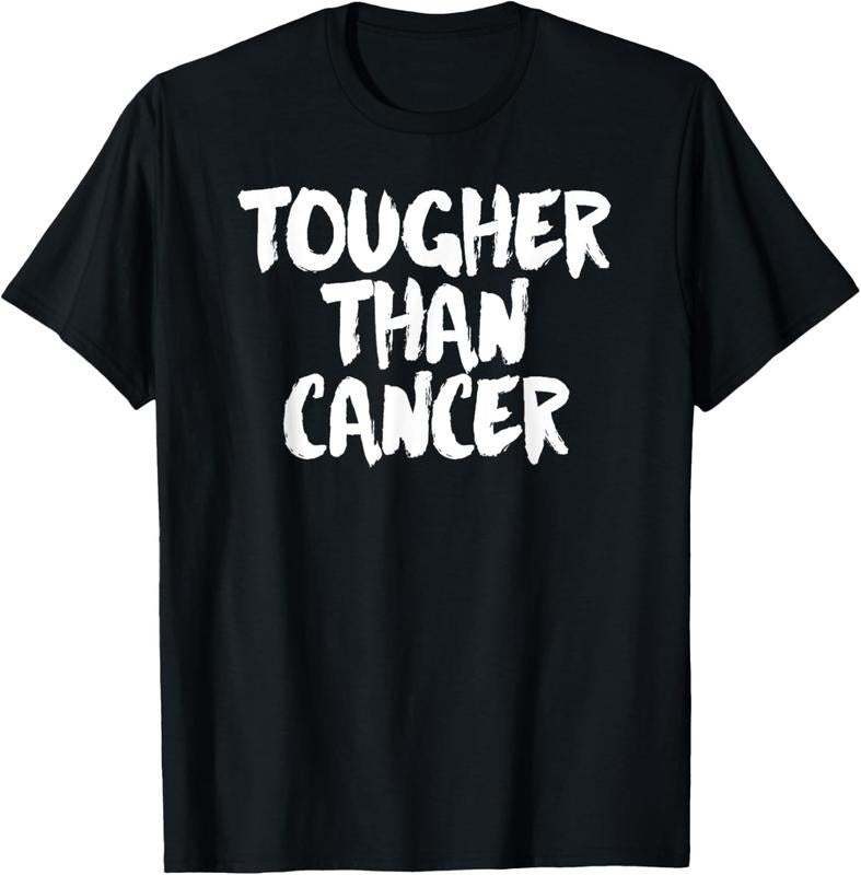 100% Cotton Tougher Than Cancer | Cancer Survivor Gift T-Shirt Hoodie, Sweatshirt | HypeCrazeTee.com