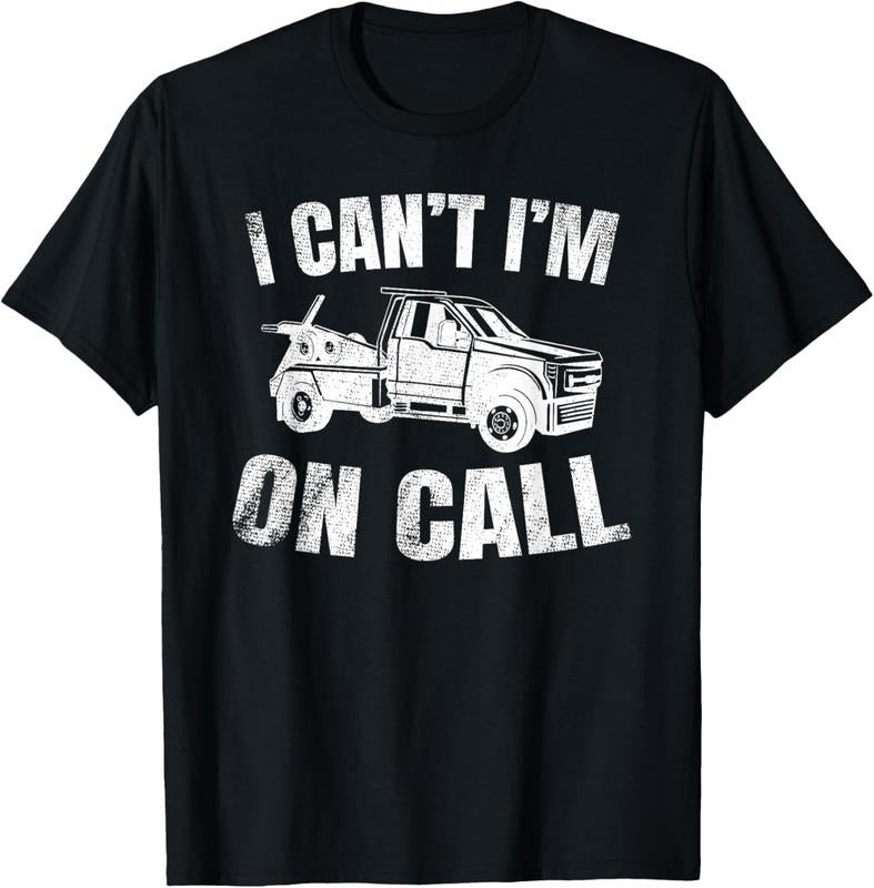 100% Cotton Tow Truck Driver Breakdown Lorry - Thin Yellow Line Trucker T-Shirt Hoodie, Sweatshirt | HypeCrazeTee.com
