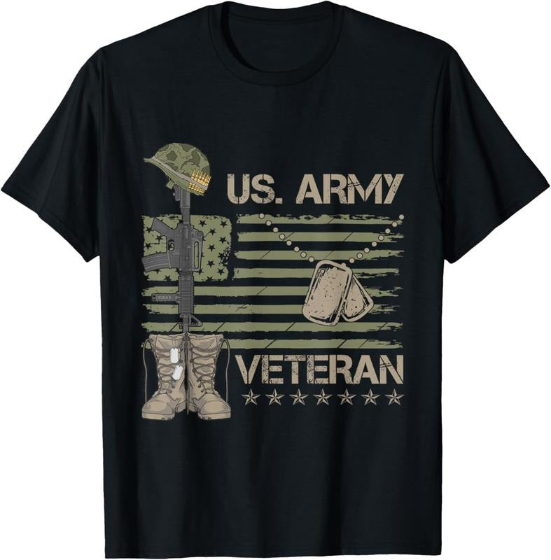100% Cotton U.S. Army Veteran Flag T-Shirt Hoodie, Sweatshirt | HypeCrazeTee.com