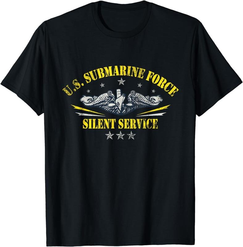 [100% Cotton]U.S Submarine Force Silent Service Patriotic Veterans Day T-Shirt Hoodie, Sweatshirt | HypeCrazeTee.com