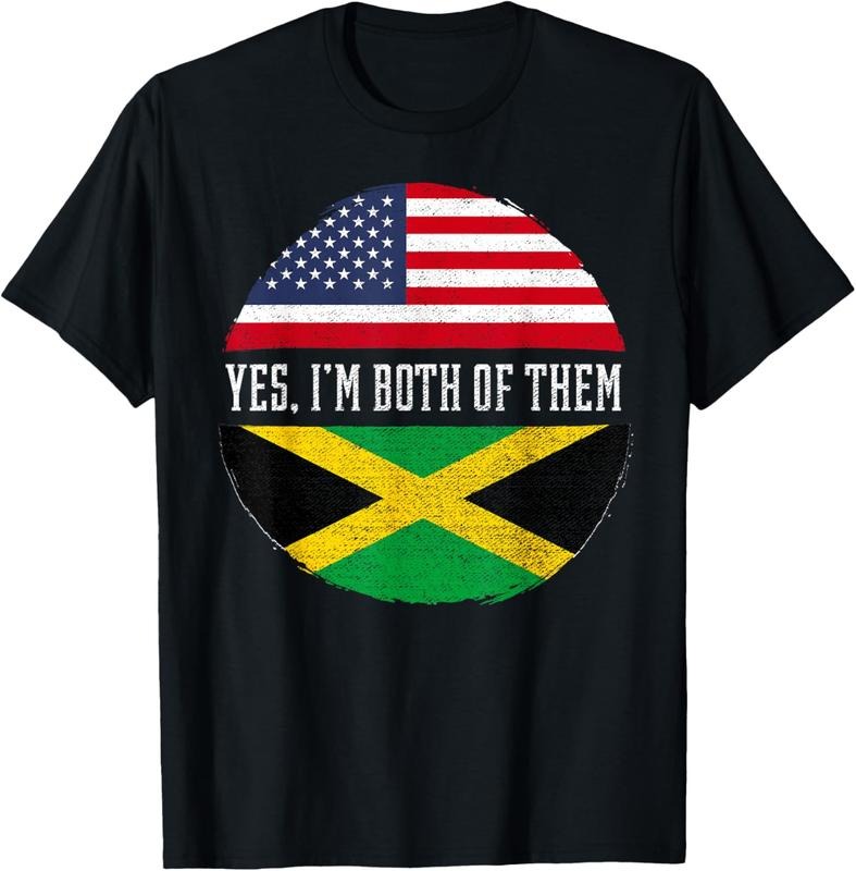100% Cotton USA Flag Jamaica Heritage DNA T-Shirt Hoodie, Sweatshirt | HypeCrazeTee.com