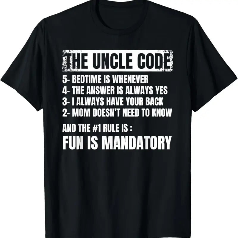 100% Cotton Uncle Code Art For Men First Time Uncle Brother Nephew Niece T-Shirt Hoodie, Sweatshirt | HypeCrazeTee.com
