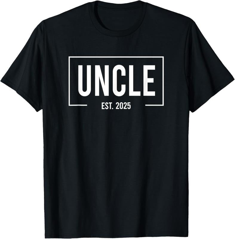 100% Cotton Uncle Est. 2025 Logo Uncle Loading New Uncle T-Shirt Hoodie, Sweatshirt | HypeCrazeTee.com