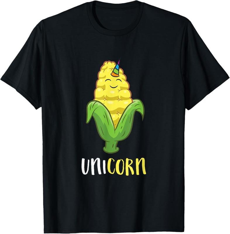 100% Cotton Uni Corn Unicorn Corn Lovers Corn Farmer T-Shirts, Hoodie, Sweatshirt