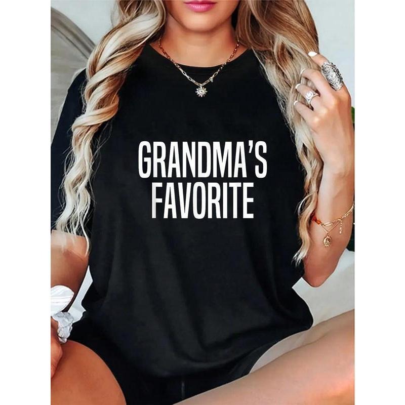 100% Cotton Unisex Family Favorites Gifts & More Grandma's Favorite T-Shirt Hoodie, Sweatshirt | HypeCrazeTee.com