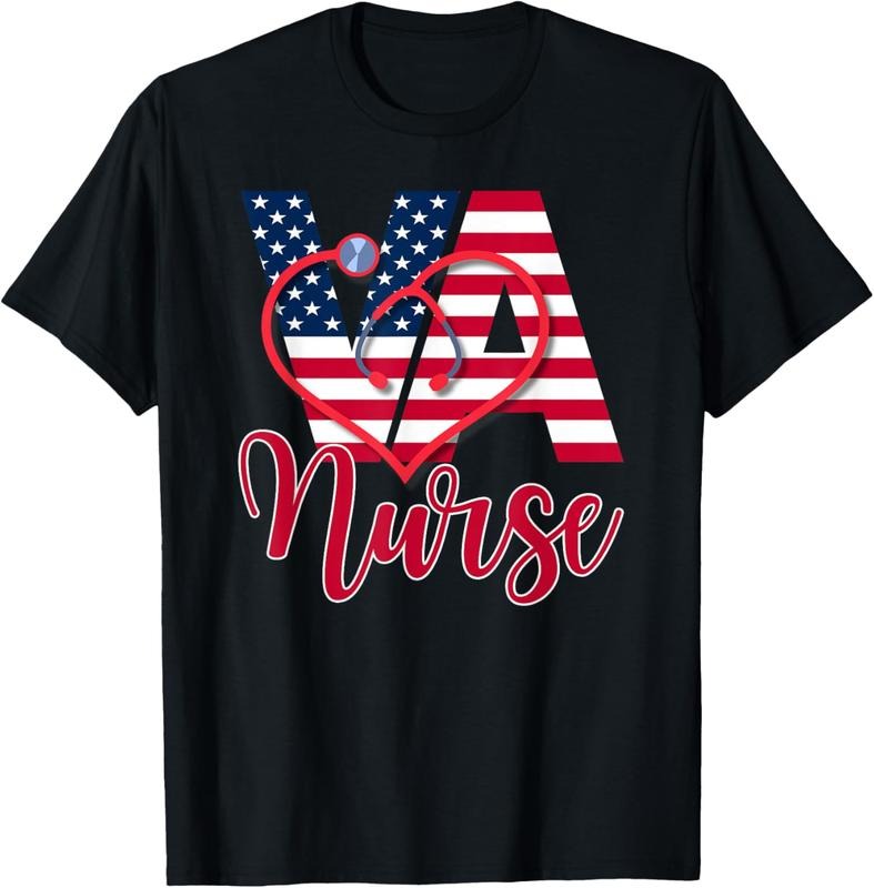 100% Cotton VA Nurse T Shirt Women Men | VA Nurse Shirts for Women Men T-Shirt Hoodie, Sweatshirt | HypeCrazeTee.com