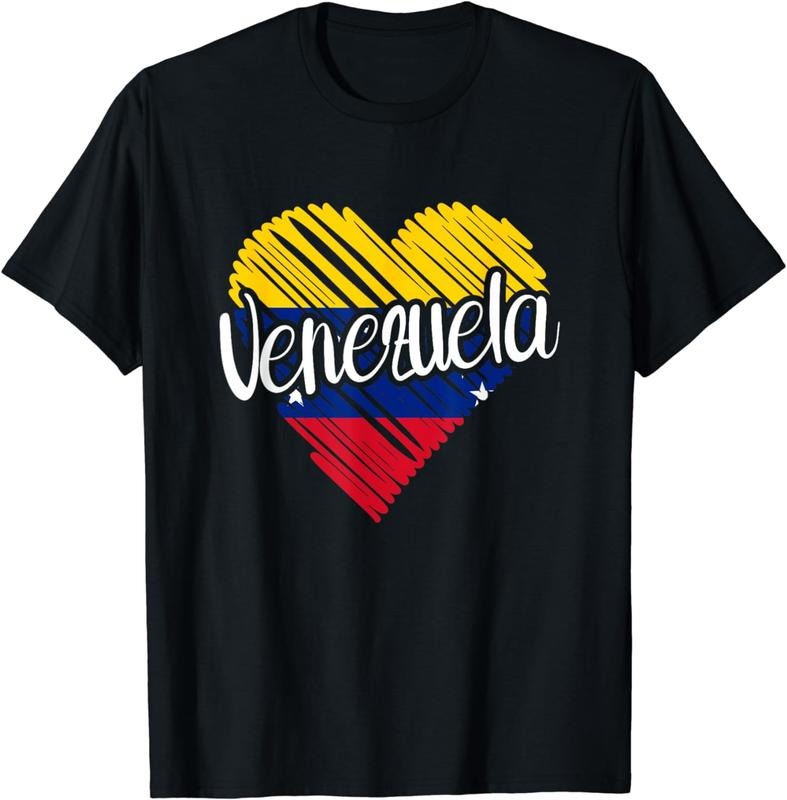 [100% Cotton]Venezuela For Men Venezuelan Heart Flag for Women Venezolano T-Shirt Hoodie, Sweatshirt | HypeCrazeTee.com