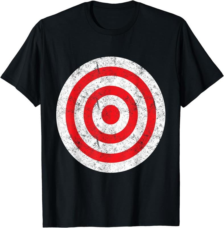 [100% Cotton]Vintage Bullseye Target Bulls Eye Funny Joke T-Shirt Hoodie, Sweatshirt | HypeCrazeTee.com