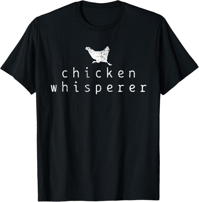 100% Cotton Vintage Chicken Whisperer Farmer Gift T-Shirt Hoodie, Sweatshirt | HypeCrazeTee.com