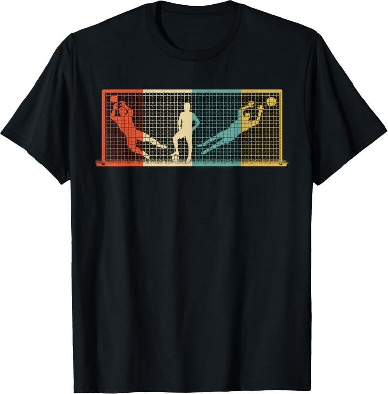 100% Cotton Vintage Goal Keeper T-Shirt Soccer Goalie Gift T-Shirt Hoodie, Sweatshirt | HypeCrazeTee.com