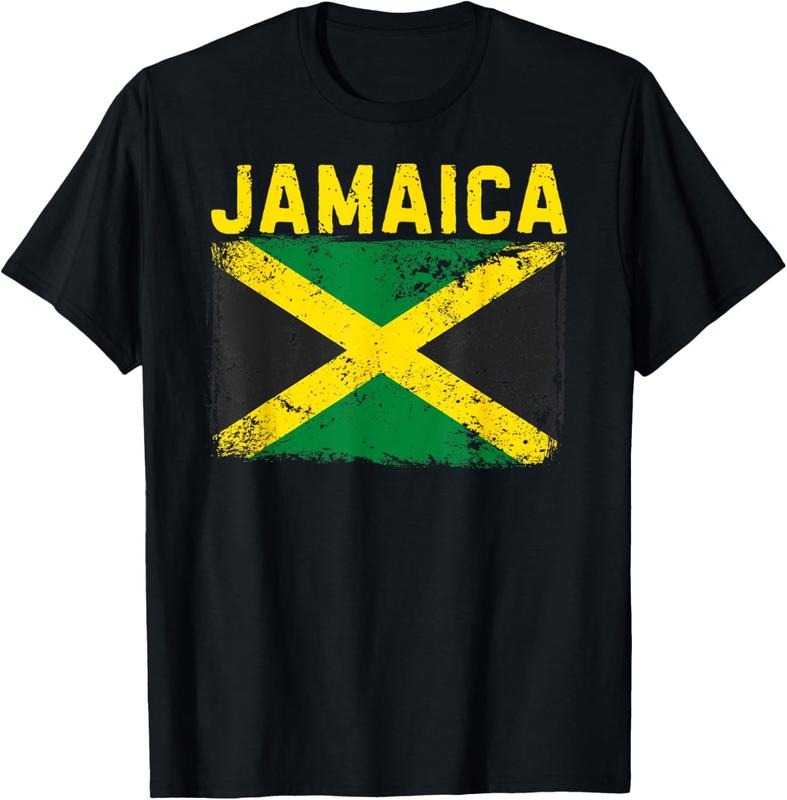 100% Cotton Vintage Jamaica Roots Jamaican Flag Pride Men Women  T-Shirt Hoodie, Sweatshirt | HypeCrazeTee.com
