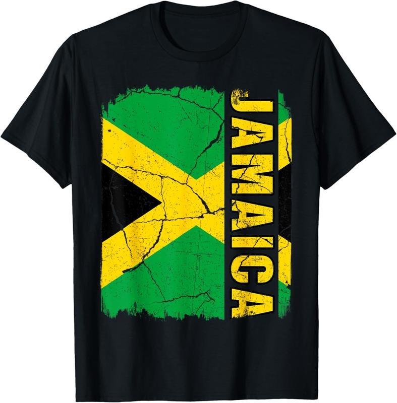 100% Cotton Vintage Jamaican Flag Jamaica Pride Roots Heritage Gift T-Shirt Hoodie, Sweatshirt | HypeCrazeTee.com
