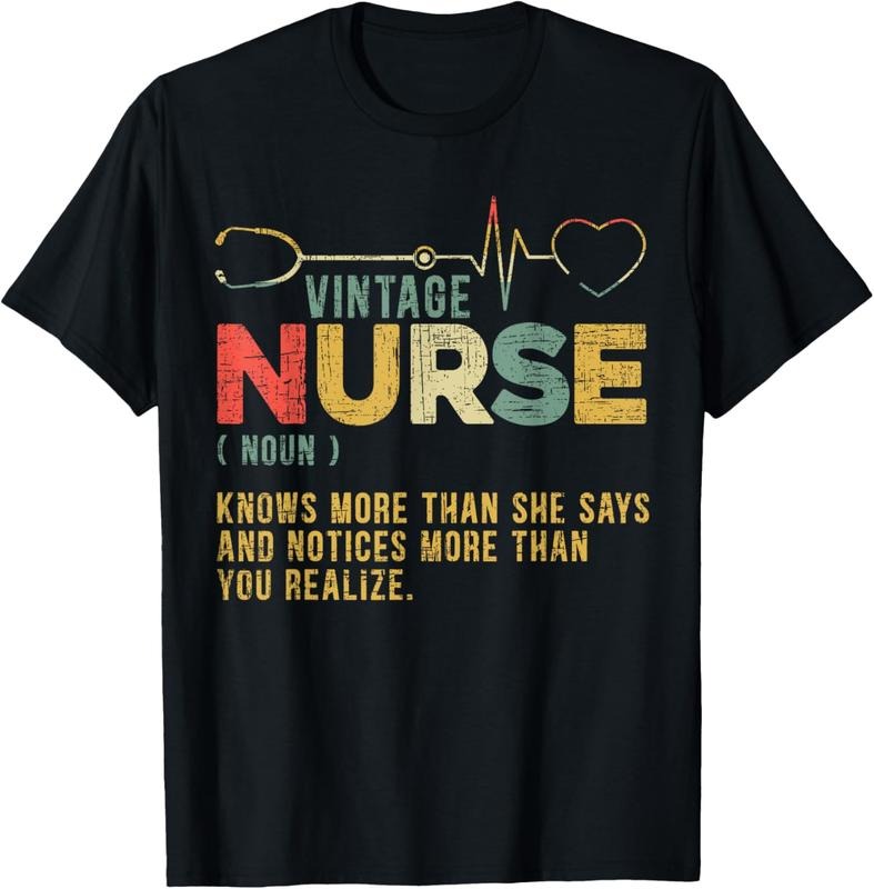 100% Cotton Vintage Nurse Definition Hospital Medical Registered Nursing T-Shirt Hoodie, Sweatshirt | HypeCrazeTee.com