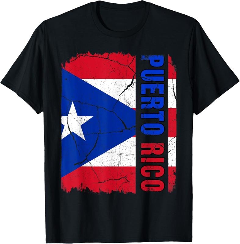 100% Cotton Vintage Puerto Rican Flag Puerto Rico Pride Roots Heritage T-Shirt Hoodie, Sweatshirt | HypeCrazeTee.com