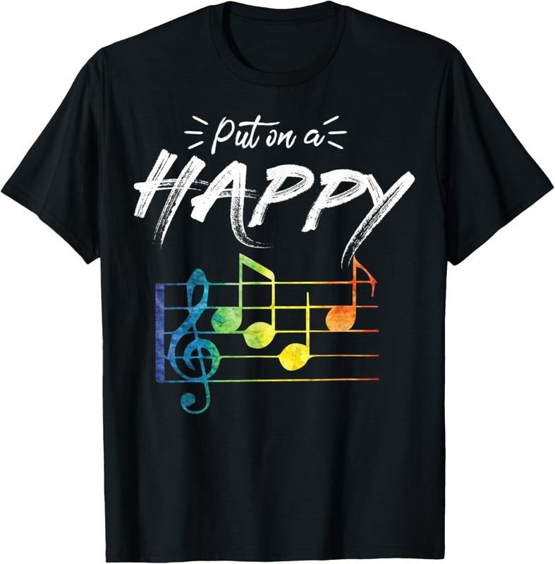 100% Cotton Vintage Put On Smiling Faces Music Lover Pun Tee Shirt Gift T-Shirt Hoodie, Sweatshirt | HypeCrazeTee.com