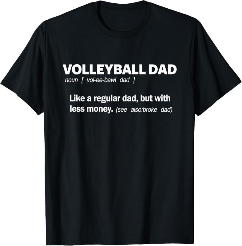 100% Cotton Volleyball Dad for Men Funny Definition Father of Players T-Shirt Hoodie, Sweatshirt | HypeCrazeTee.com