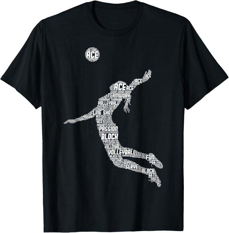 100% Cotton Volleyball Teen Girl Women Youth Player T-Shirt Hoodie, Sweatshirt | HypeCrazeTee.com