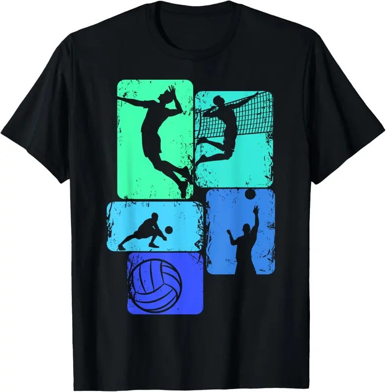 100% Cotton Volleyballer Volleyball Children Boys Men T-Shirt Hoodie, Sweatshirt | HypeCrazeTee.com